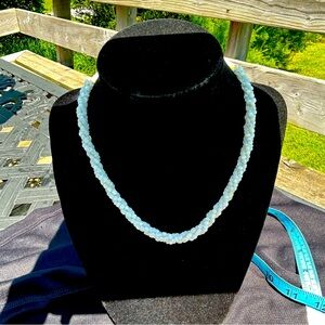 Cute Braided Mother of Pearl Necklace